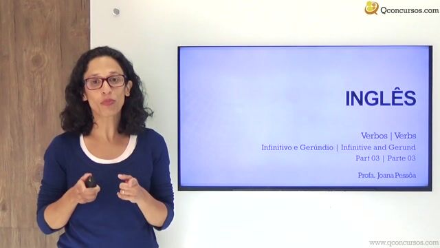 Infinitivo e gerúndio | Infinitive and gerund - Parte 03
