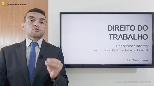 Terceirização no Direito do Trabalho - Parte 03