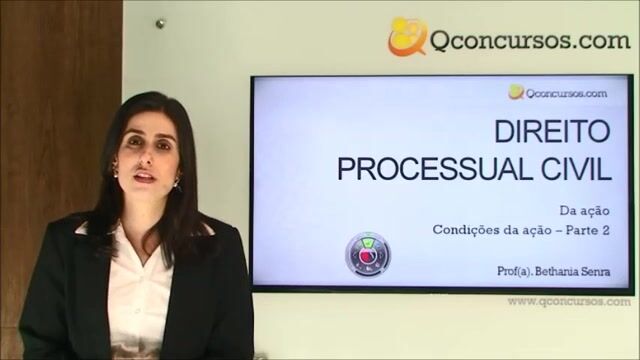  Da ação - Condições da ação - Parte 2
