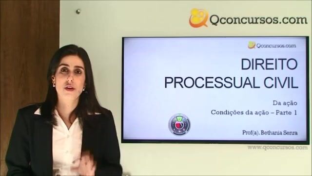  Da ação - Condições da ação - Parte 1