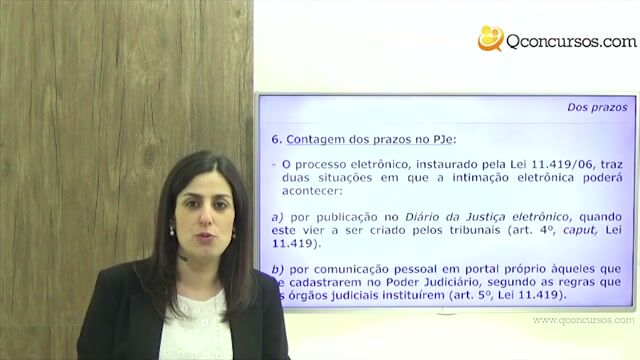 Atos Processuais: Dos Prazos - Parte 5