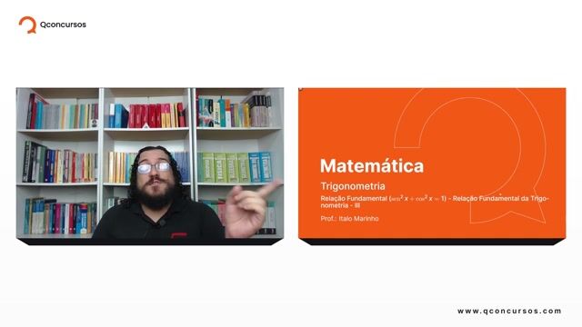 Relação Fundamental (sen²x + cos²x = 1) - 03 - Relação Fundamental da Trigonometria - Parte 03