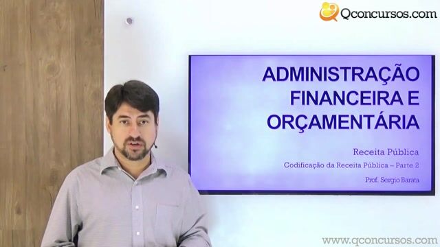 Codificação da Receita Pública - Parte 2