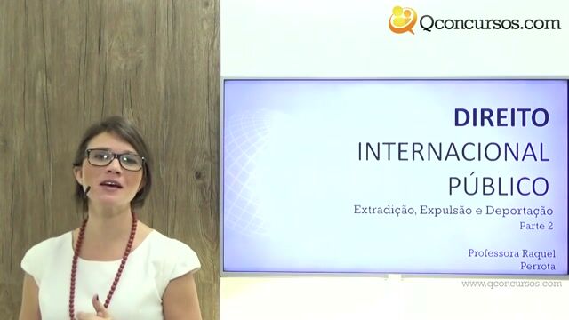Extradição, Expulsão e Deportação - Parte 2