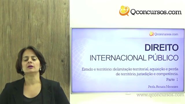 Estado e território: delimitação territorial, aquisição e perda de território, jurisdição e competência - Parte 1