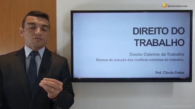 Formas de solução dos conflitos coletivos do trabalho