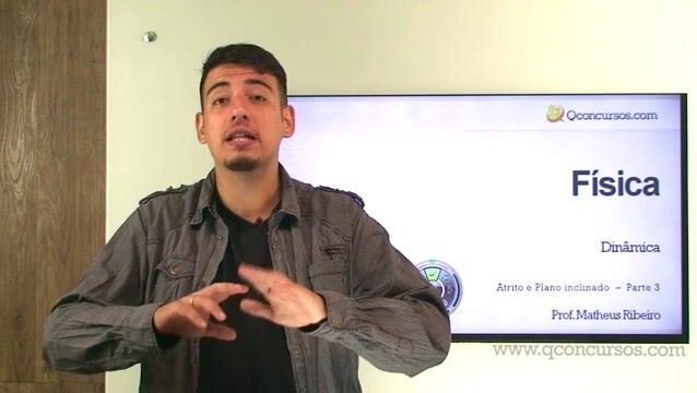 Plano Inclinado e Atrito - Parte 3