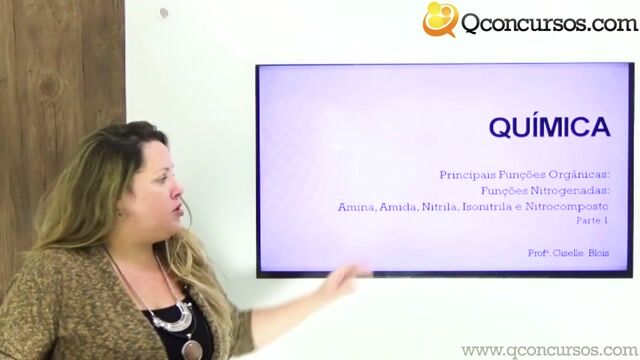 Funções Nitrogenadas: Amina, Amida, Nitrila, Isonitrila e Nitrocomposto - Parte 1