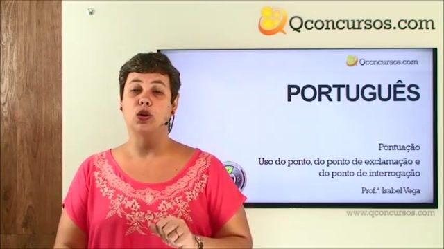 Pontuação - Uso do ponto, do ponto de exclamação e do ponto de interrogação