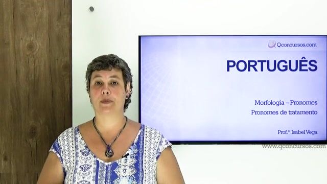 Pronome - Pronomes de Tratamento