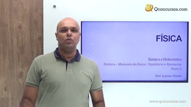 Estática - Momento da Força/Equilíbrio e Alavancas - Parte 3