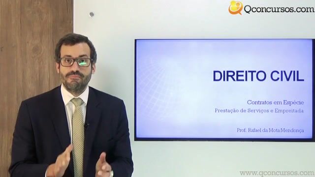 Prestação de Serviços e Empreitada - Parte 1