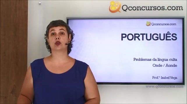 Problemas da língua culta - Onde-aonde
