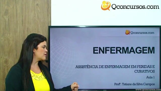 Assistência de Enfermagem em Feridas e Curativos - Aula 1