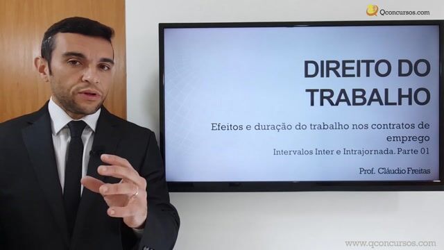 Intervalos Inter e Intrajornada - Parte 01