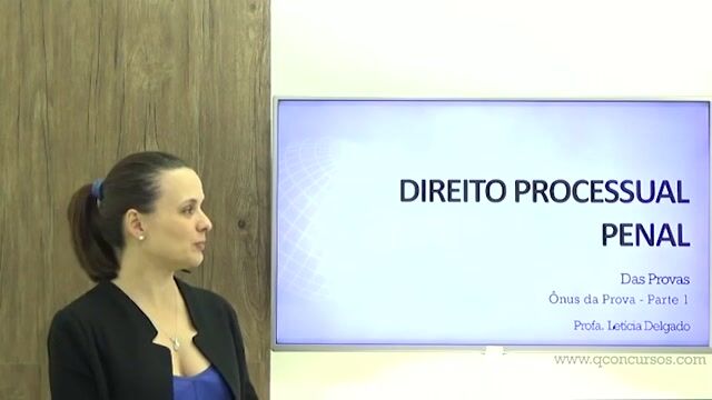 Ônus da Prova - Parte 1