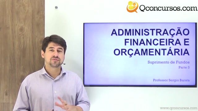 Suprimento de Fundos - Parte 3
