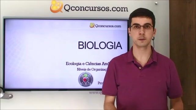 Ecologia e ciências ambientais - Níveis de organização da vida