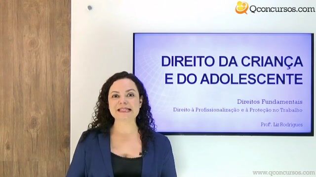 Direito à profissionalização e à proteção no trabalho
