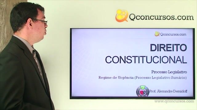 Regime de Urgência - Processo Legislativo Sumário