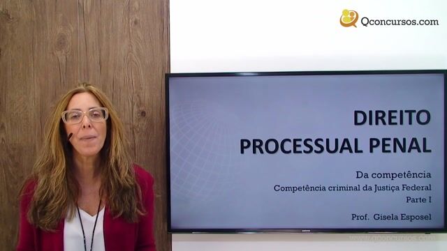 Competência criminal da Justiça Federal -  Parte 1