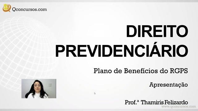 Apresentação do Plano de Benefícios