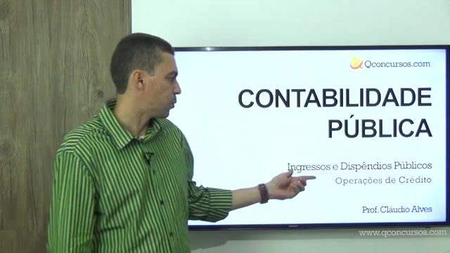 Ingressos e Dispêndios Públicos - Operações de Créditos