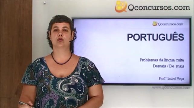 Problemas da língua culta - Demais - de mais
