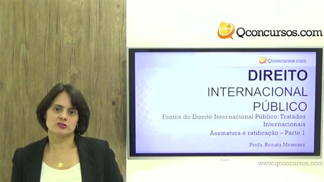 Assinatura e Ratificação - Parte 01