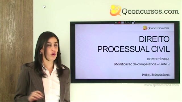 Modificação de Competência - Parte 2