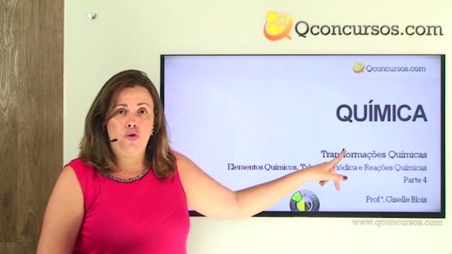 Transformações Químicas - Elementos Químicos, Tabela Periódica e Reações Químicas - Parte 4