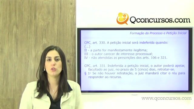 Formação do Processo e Petição Inicial - Parte 4
