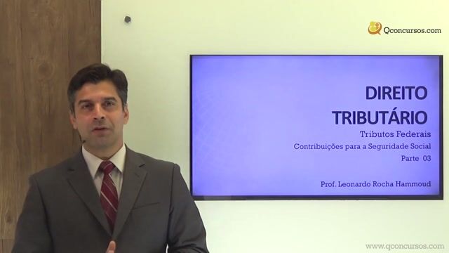 Contribuições para Seguridade Social - Parte 03