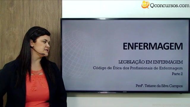 Código de Ética dos Profissionais de Enfermagem - Parte 02
