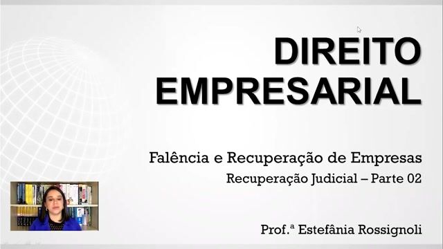 Recuperação Judicial - Parte 02