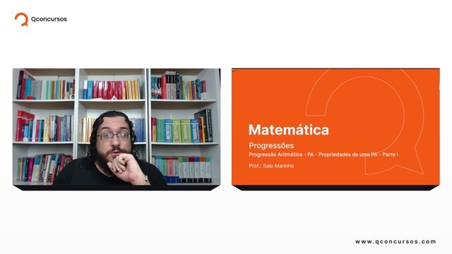 Progressão Aritmética - PA - 02 Propriedades de uma PA - Parte 01