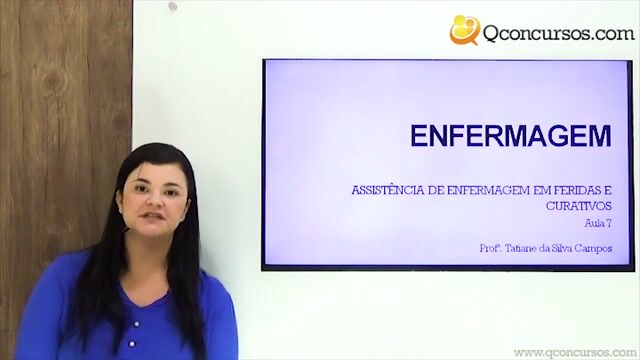 Assistência de Enfermagem em Feridas e Curativos - Aula 7