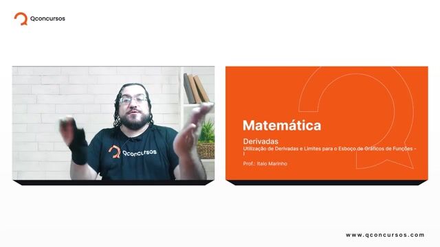 Derivada - 23 - Utilização de derivadas e limites para o esboço de gráficos de funções - Parte 01