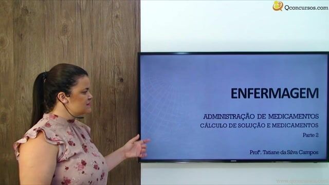 Cálculo de Solução e Medicamentos - Parte 02