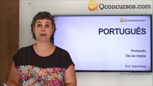 Pontuação - Uso da Vírgula