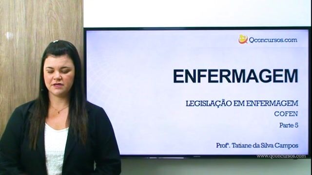 Legislação em Enfermagem - Cofen - Parte 5