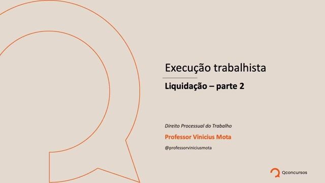 Liquidação - Parte 02