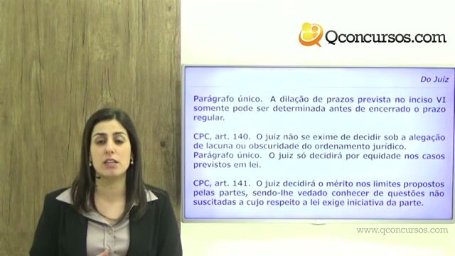 Sujeitos da Relação Processual - Do Juiz - Parte 2