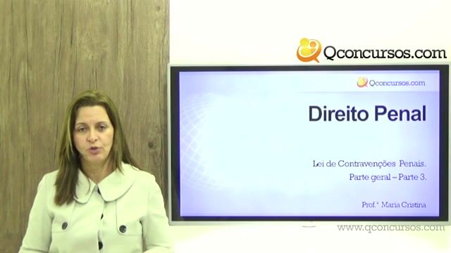 Lei de Contravenções Penais - Parte Geral - Parte 3