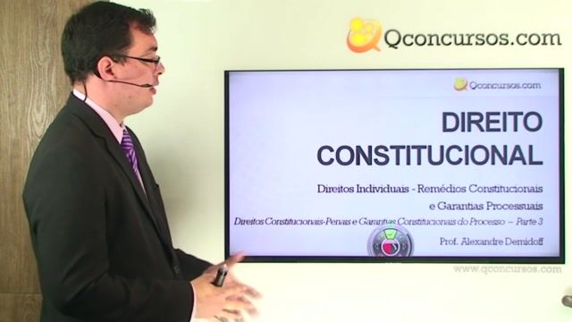 Direitos Constitucionais - Penais e Garantias Constitucionais do Processo - Parte 3
