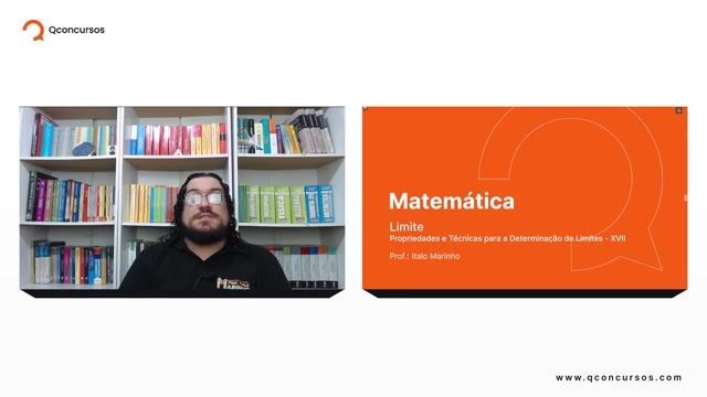 Limite - 20 - Definição informal de limite - Propriedades e técnicas para a determinação de limites - Parte 17