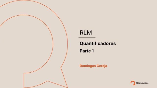 Quantificadores - Parte 01