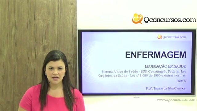 Legislação em Saúde - SUS - Constituição Federal, Lei Orgânica da Saúde - Lei n° 8080 de 1990 - Parte 05