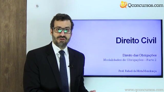 Modalidades de Obrigações - Parte 02
