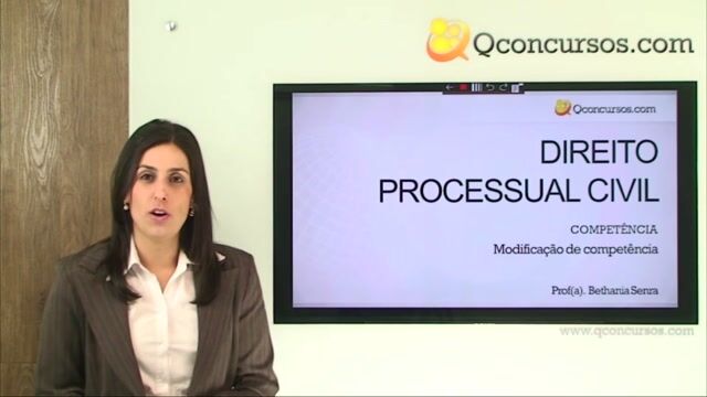 Modificação de Competência - Parte 1